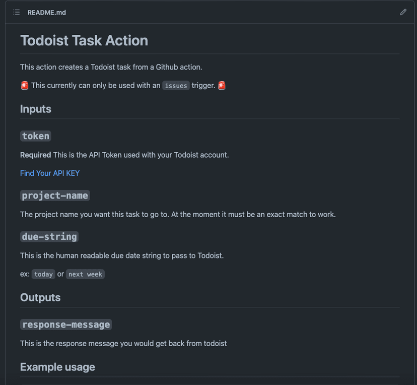 Todoist Github Action-image-0